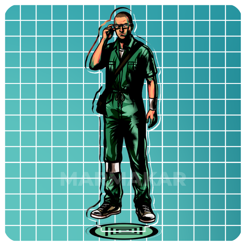 Manhunt 2 Daniel Lamb Clear Acrylic Stand
