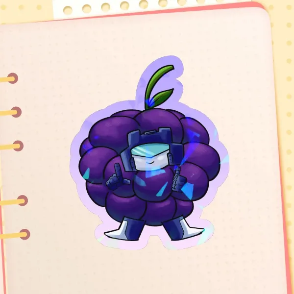 blackberry Jazz Sticker!!