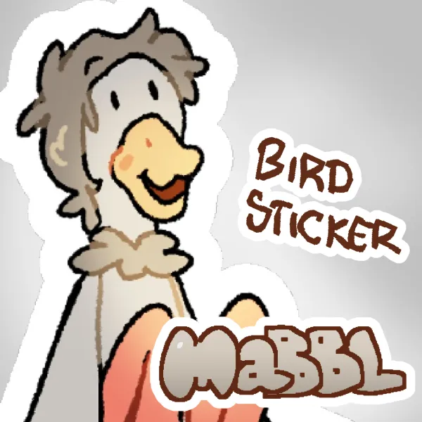 BIRD mabbl sticker