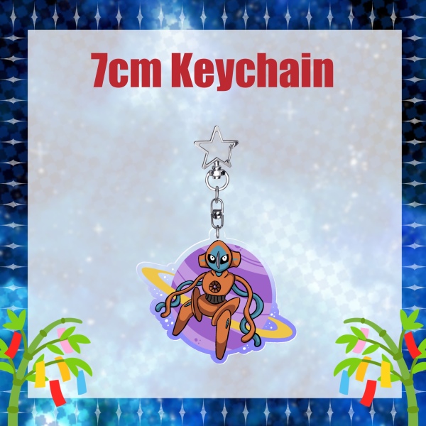 Deoxys Keychain