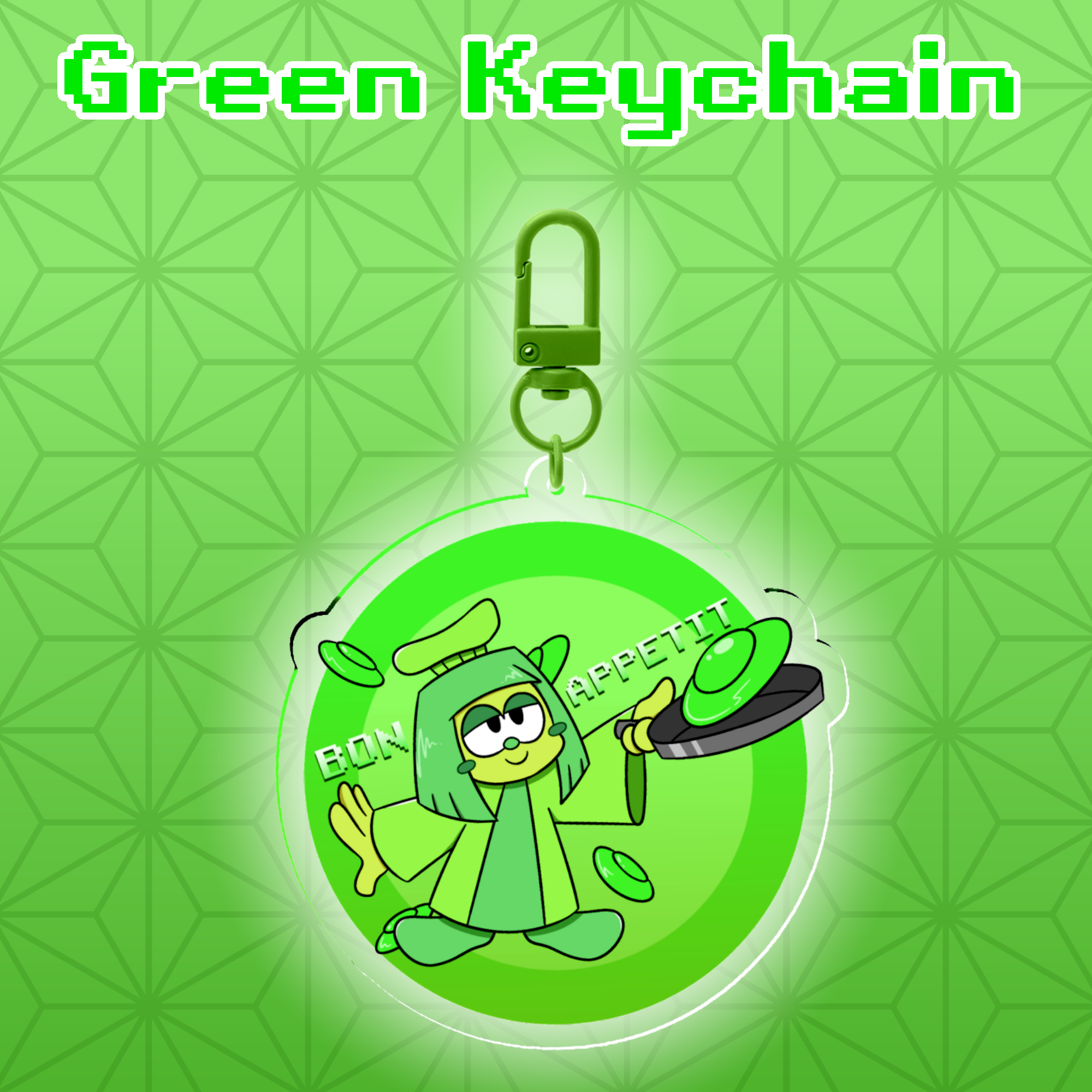 Green Keychain