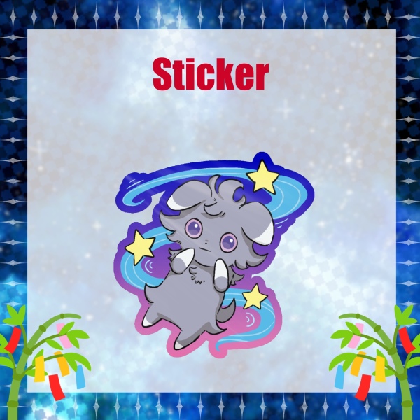 Espurr Die Cut Sticker