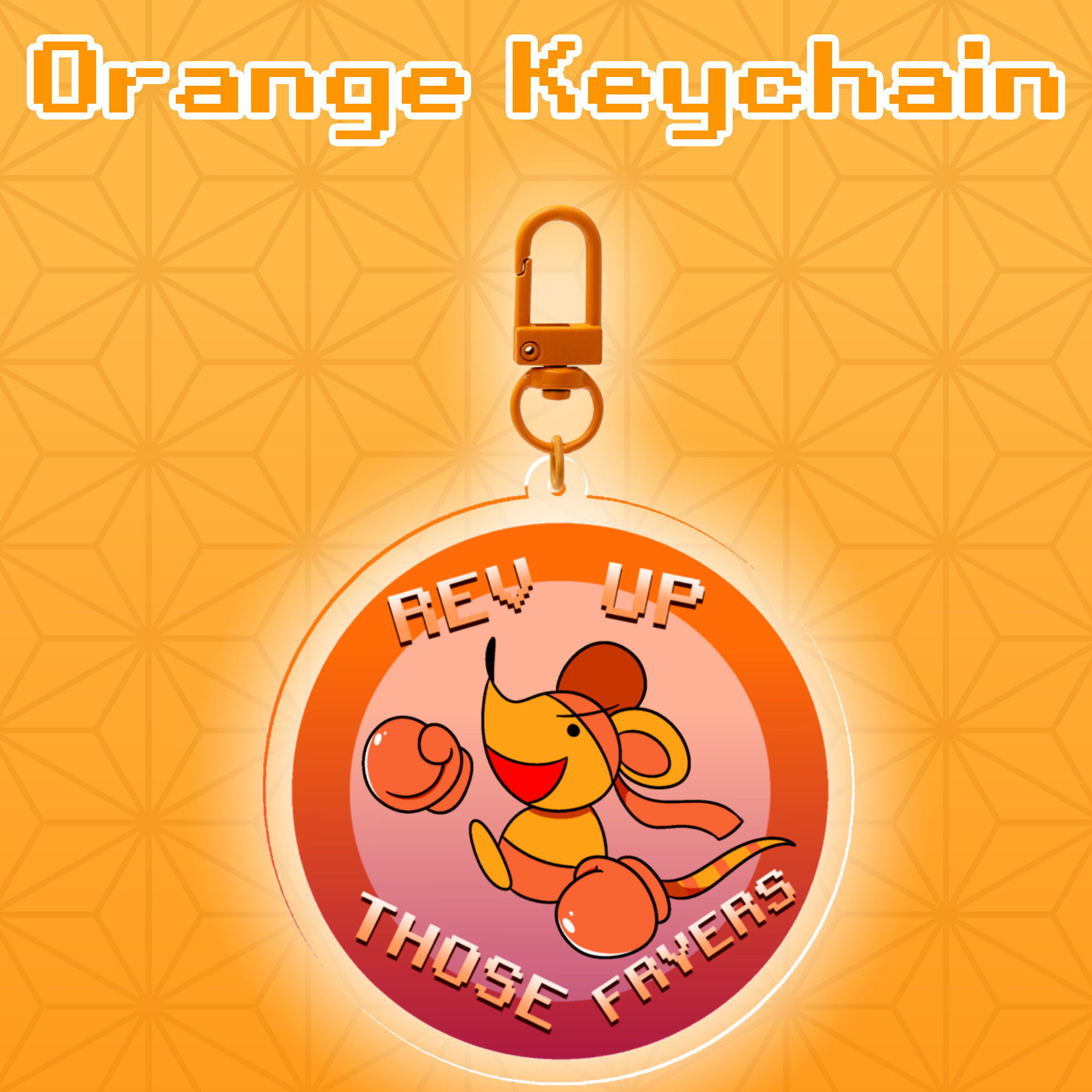 Orange Keychain