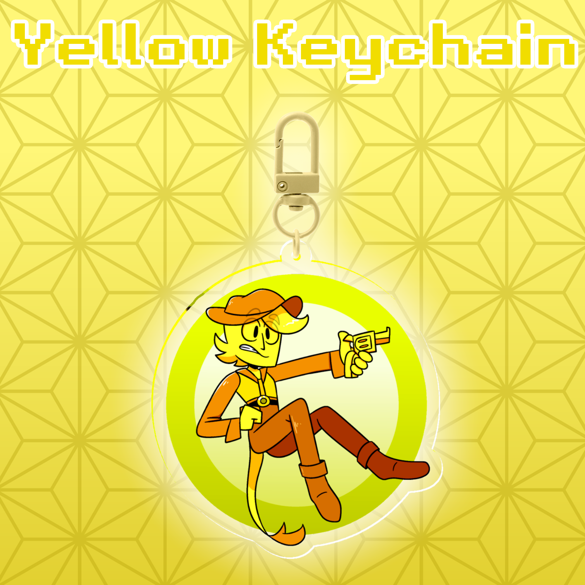 Yellow Keychain