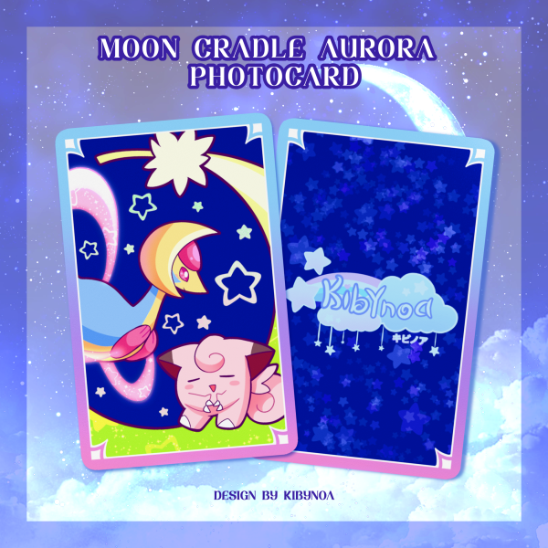 Moon Cradle Aurora Photocard
