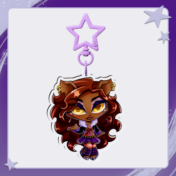 Clawdeen Keychain