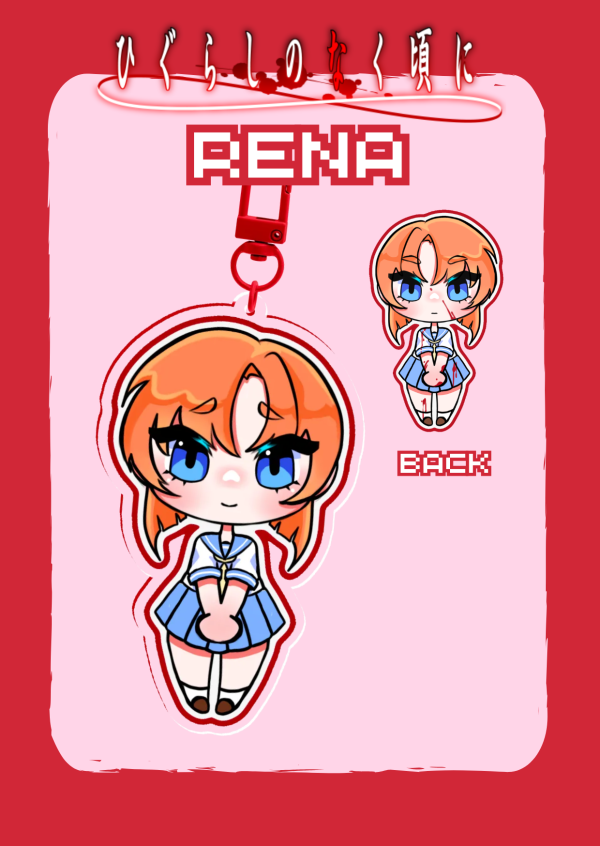 Rena keychain - Higurashi