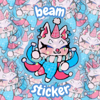 Beam mini Sticker