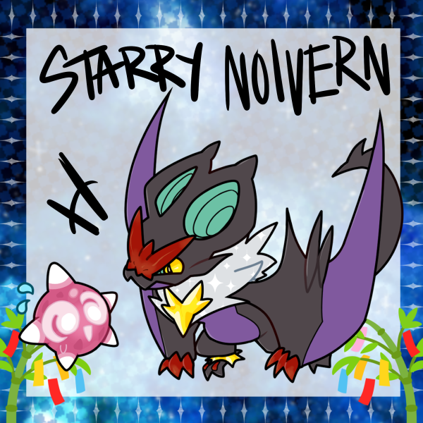 Starry Noivern Die Cut Sticker!