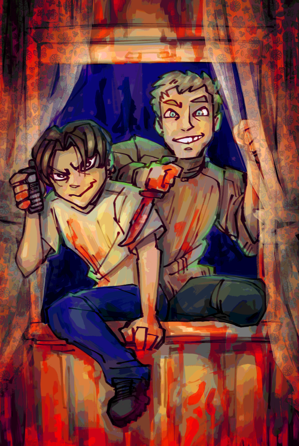 Billy and Stu - Stuilly - A4 Print