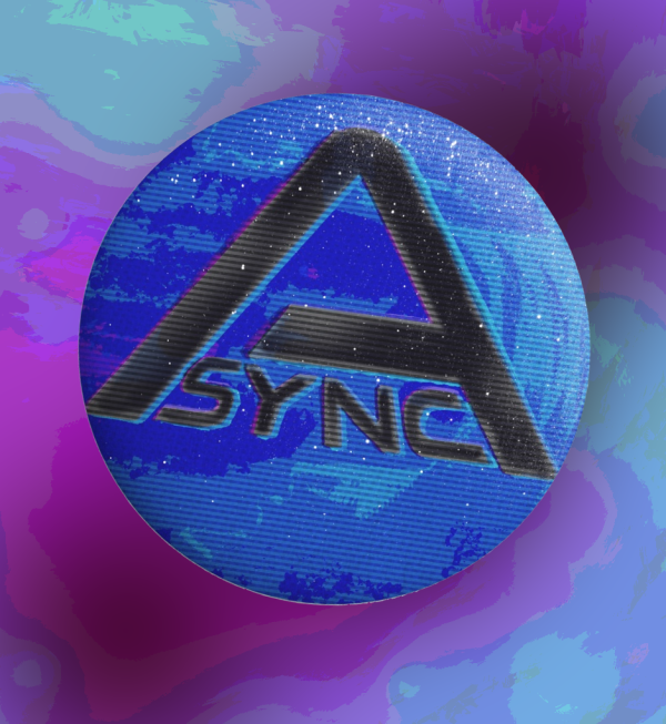 The Backrooms A-Sync Button Pin