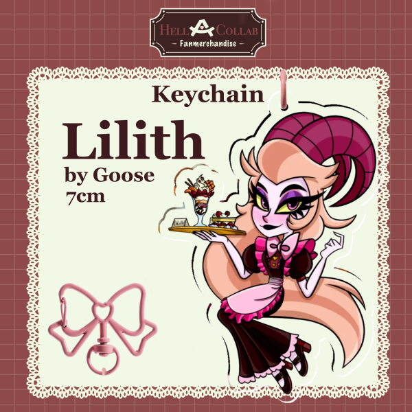 Lilith Maid Hell-A-Collab | KEYCHAIN