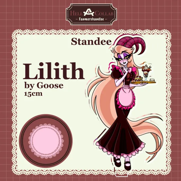 Lilith Maid Hell-A-Collab | STANDEE