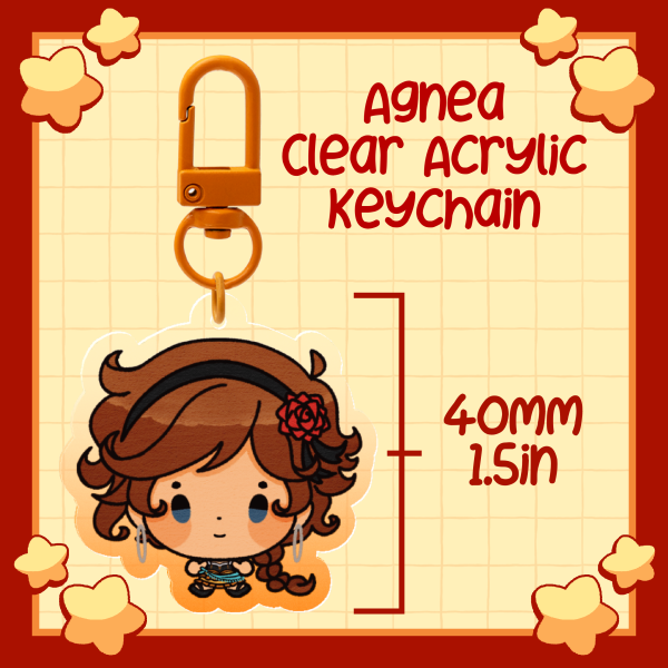 - Octopath - Agnea Chibi Keychain
