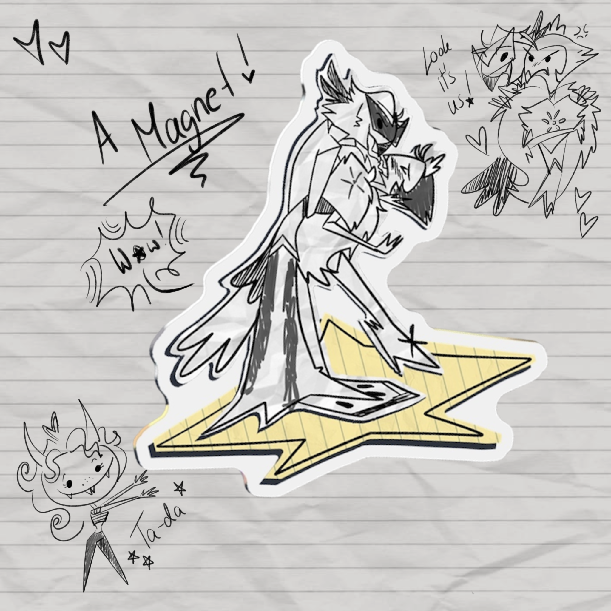 Icyago Doodle Magnet