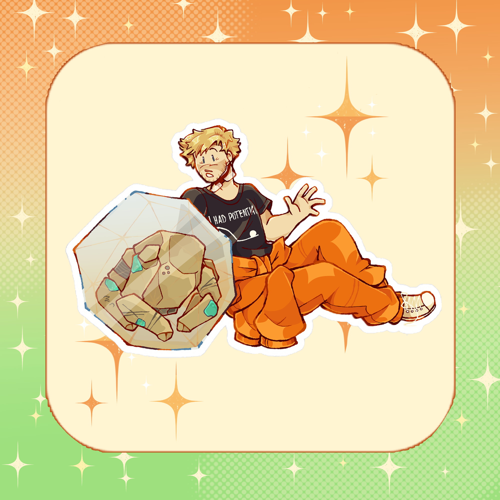 Ryland & Rocky Sticker // Project Hail Mary