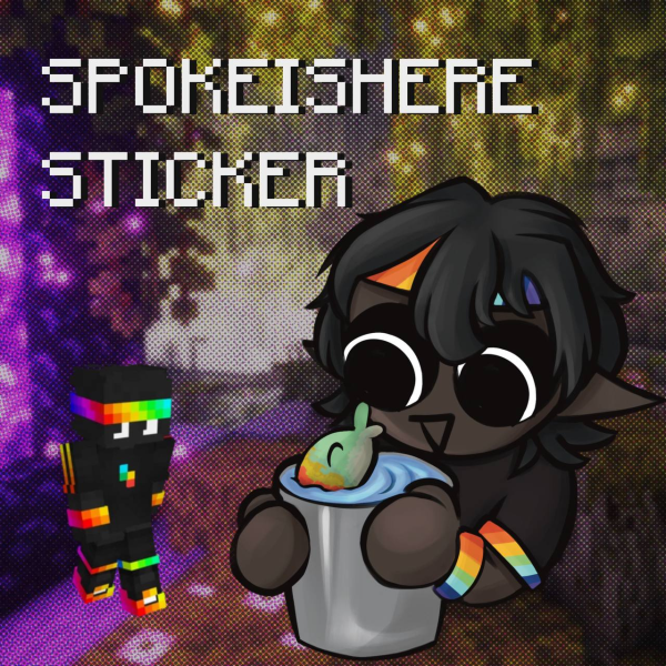 Spoke and George jnr Stickers