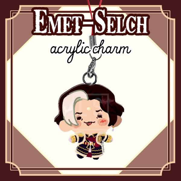 Emet-Selch Acrylic Charm