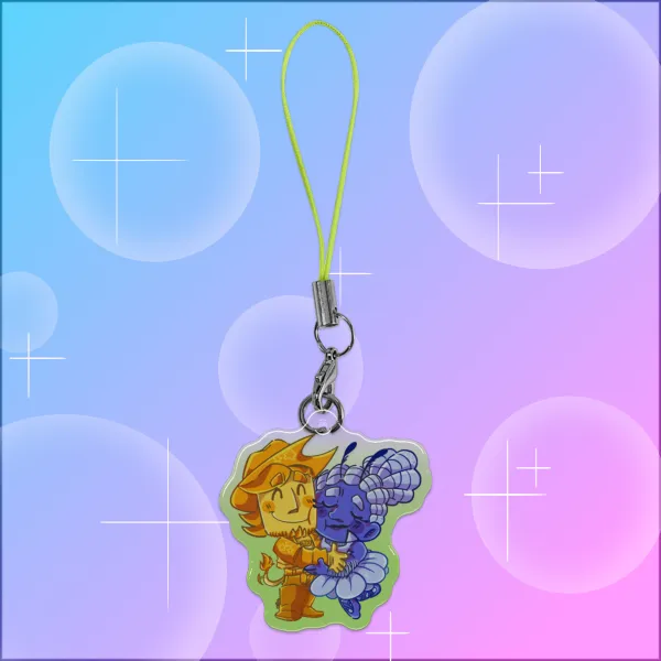 Dancepardner Epoxy Phone Charm