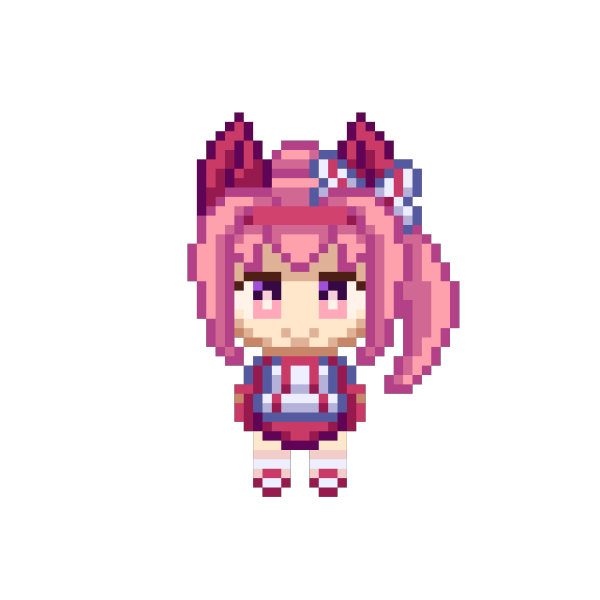 Haru Urara Mini Pixel Charm (Umamusume)