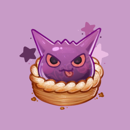 Gengar Tart Sticker