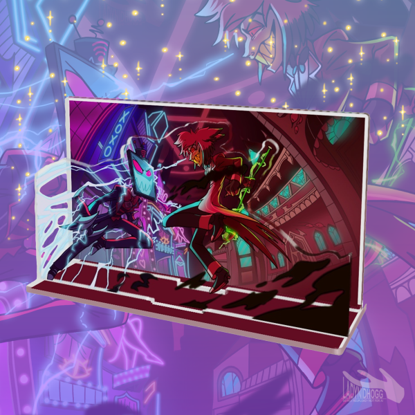 Radiostatic Battle || Diorama Standee