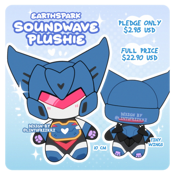 Earthspark Soundwave Plushie