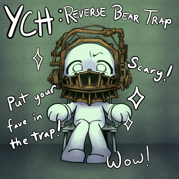 YCH Standee: Reverse Beartrap from Saw!