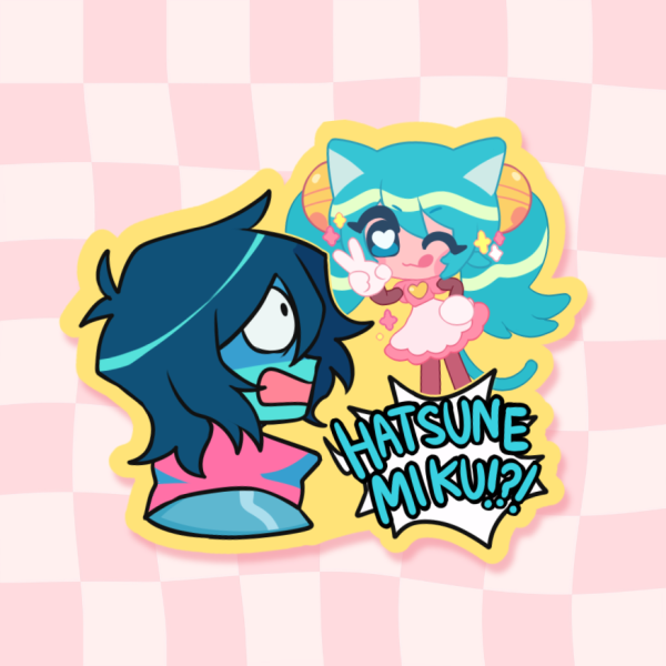 Mew Mew Miku Sticker