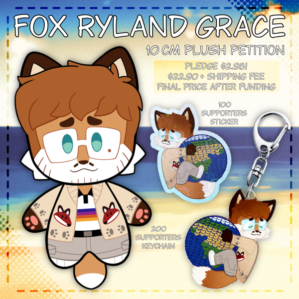 Ryland Grace Fox Plushie - Project Hail Mary