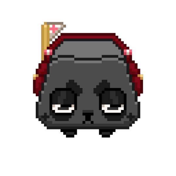 Coal Pixel Charm (Dandy's World)