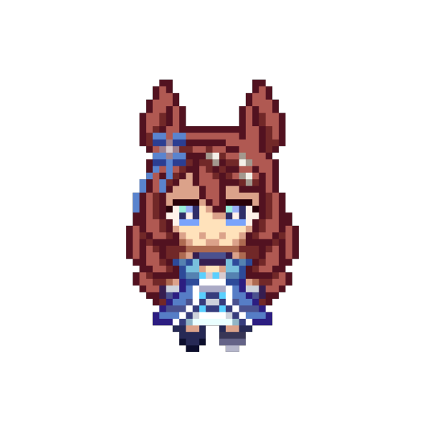 Super Creek Mini Pixel Charm (Umamusume)