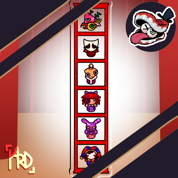 CIRCUS GANG Acrylic Standee - The Amazing Digital Circus Acrylic Standee