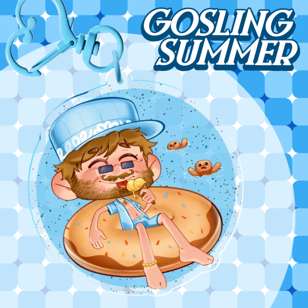 Monty McTreats SNL Keychain | Gosling Summer
