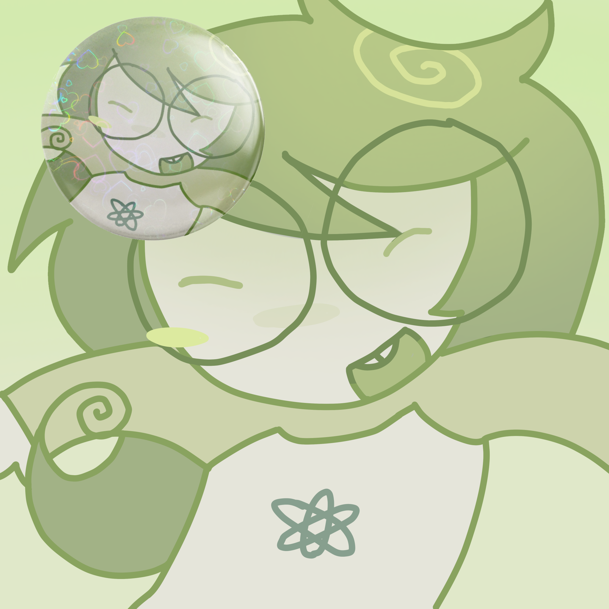 Jade Harley badge/pin!