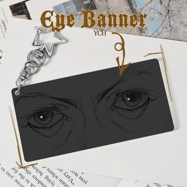 Semi-realistic YCH Eye Banner