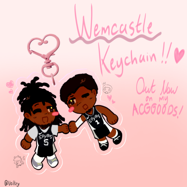 WembCastle Acrylic Charm