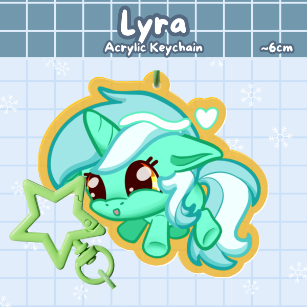 [MLP] Acrylic Keychain - Lyra
