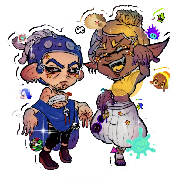 [GK + SPL CROSSOVER ALT] Ft. Tsukishima & Koito Duo Acrylic Standee