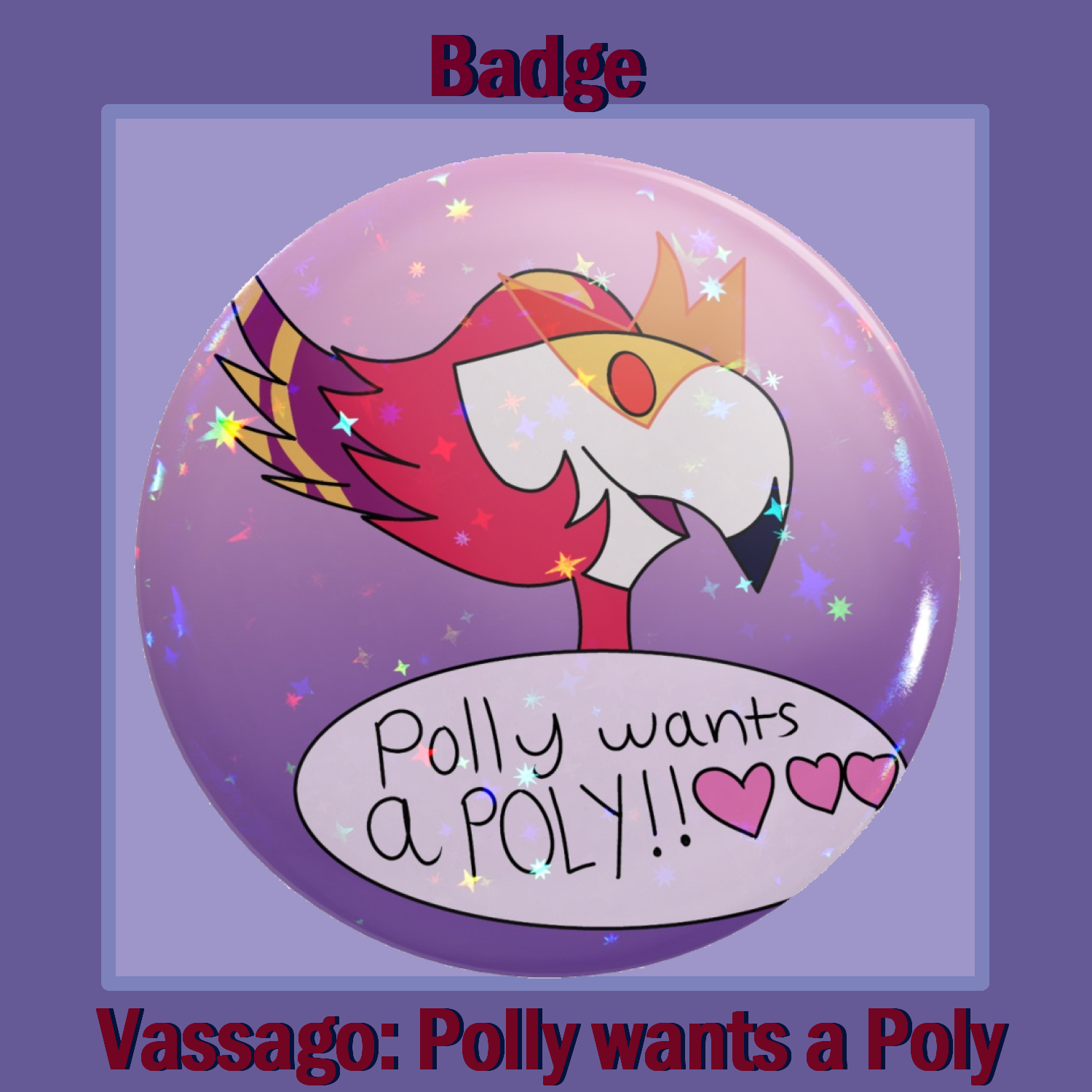 Polly wants a Poly Badge 1