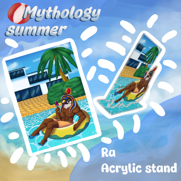 Mythology summer Ra acrylic stand