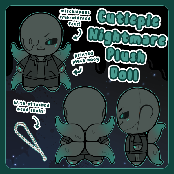 Cutiepie Nightmare Plush
