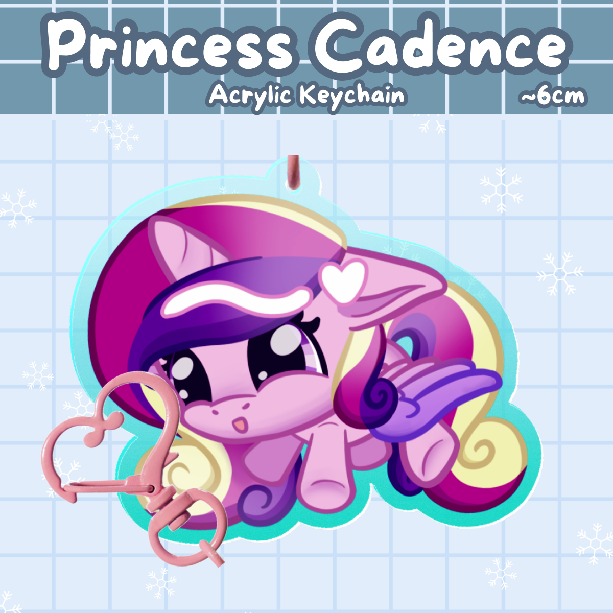 [MLP] Acrylic Keychain - Princess Cadence