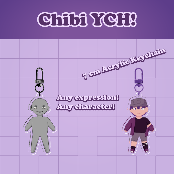 Chibi Keychain YCH