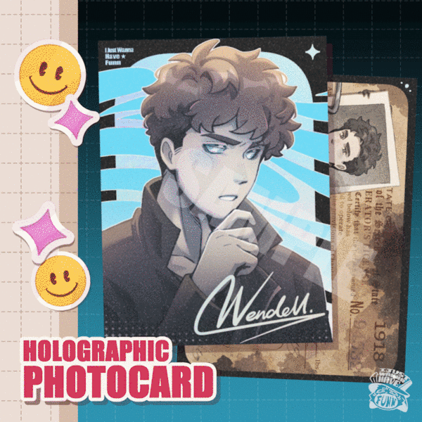 Wendell ✦ ID Holographic Photocard