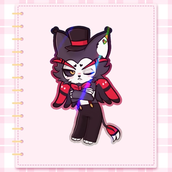 Husk Colored Edge Sticker
