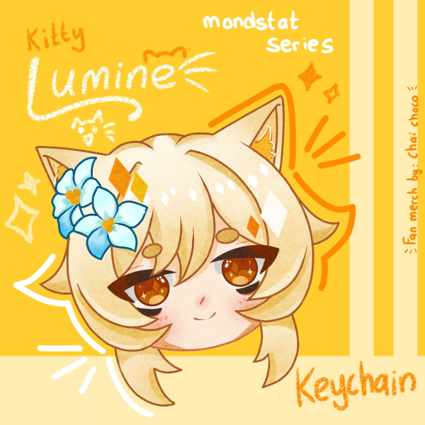 Lumine Genshin Impact -Acrylic Keychain