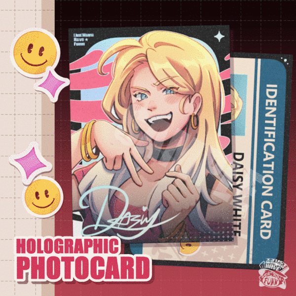 Daisy ✦ ID Holographic Photocard