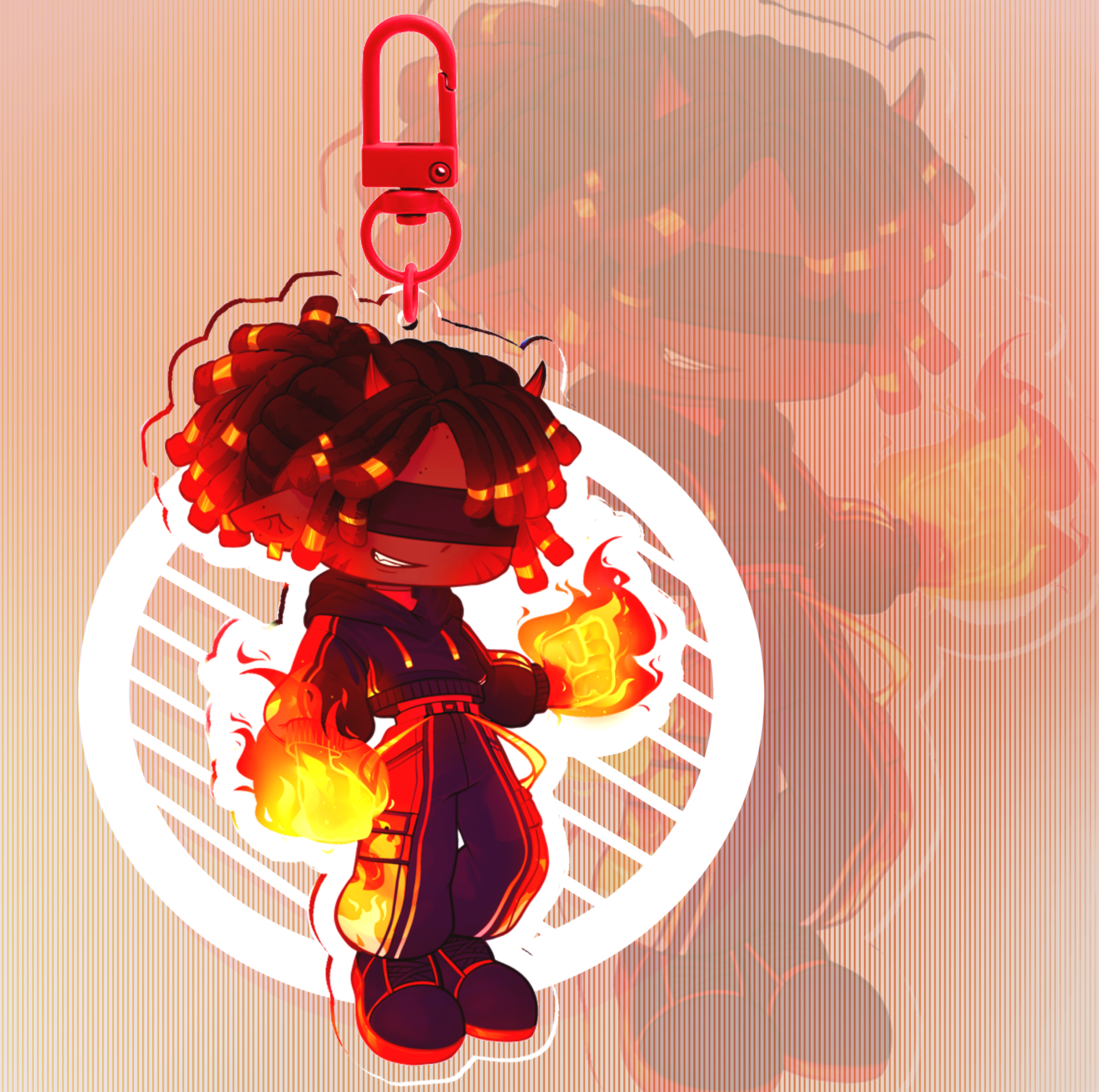 FlameFrags Acrylic Keychain