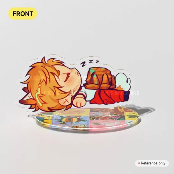 Sleepy Grace & Rocky Acrylic Standee